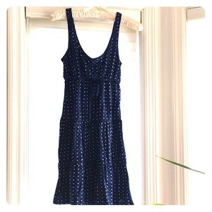 aerie Blue Polka Dot Dress NWT/Never Worn